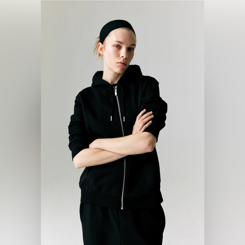H&M Black Sweatsuit Set